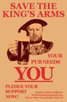 The Kings Arms, Cleeve Prior Pledge Poster